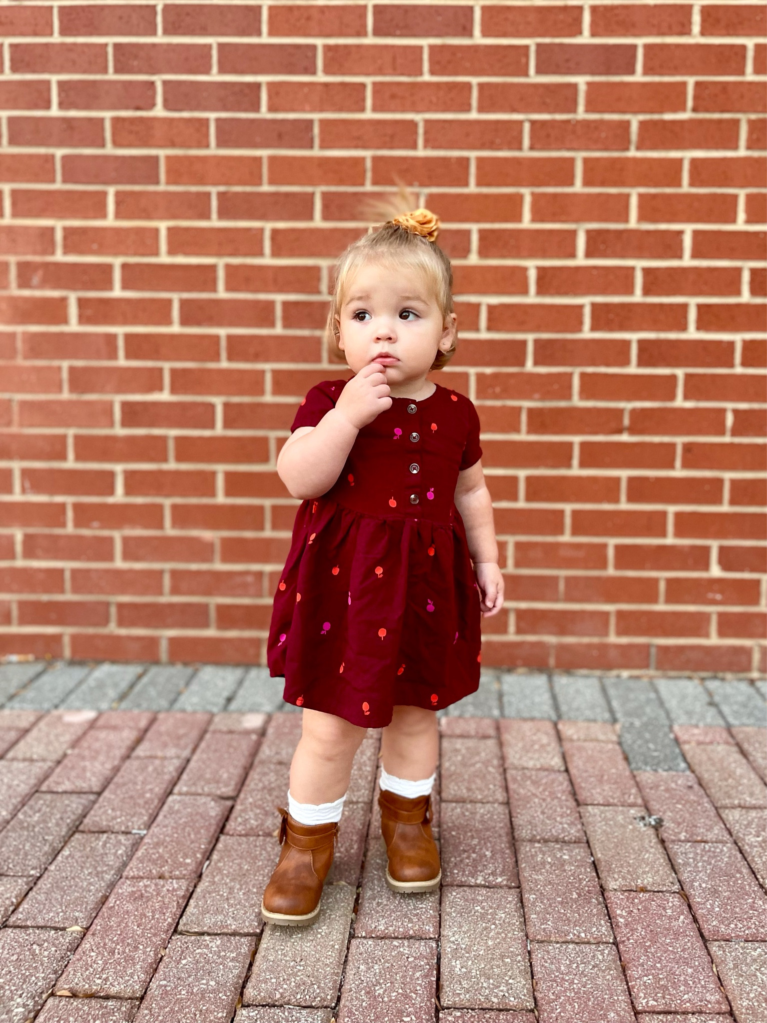 Ellies dress from target//shoes amazon//fall outfit//toddler outfit//apple picking//pumpkin patch wear

#LTKSeasonal #LTKkids #LTKstyletip