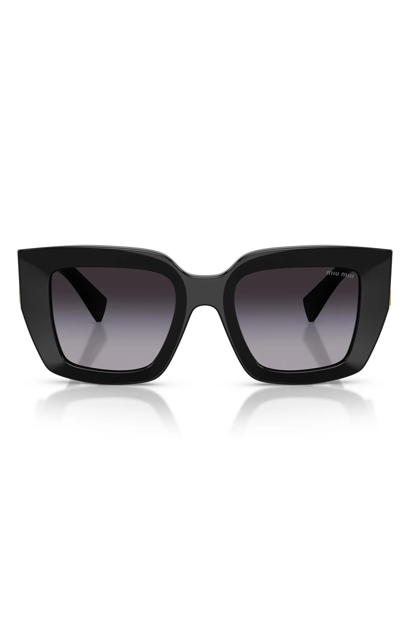 51mm Square Gradient Sunglasses | Nordstrom