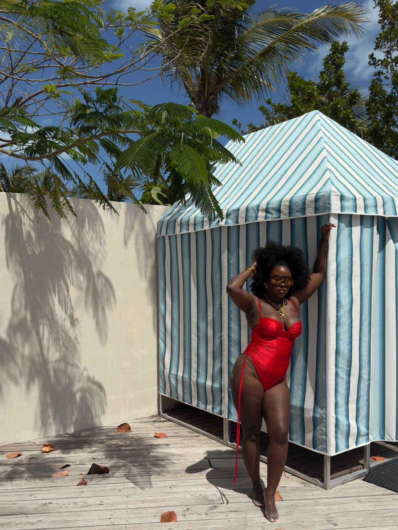 Cabanas and swimwear 