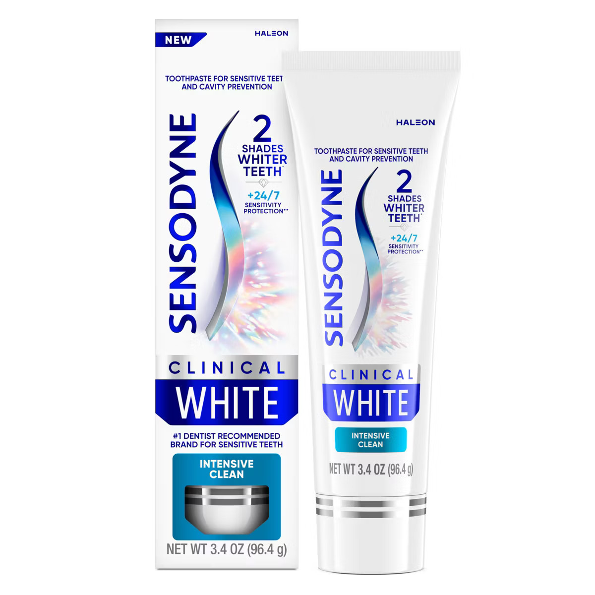 Sensodyne Clinical White Toothpaste - Intense Clean - 3.4oz | Target