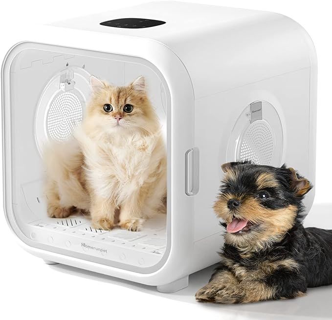 Homerunpet Drybo Plus Automatic Pet Dryer Box - Ultra Quiet, Smart Temperature Control, 360° Eff... | Amazon (US)