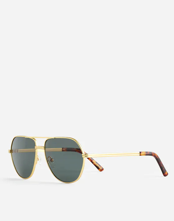 Wire Frame Aviator Sunglasses | Madewell | Madewell