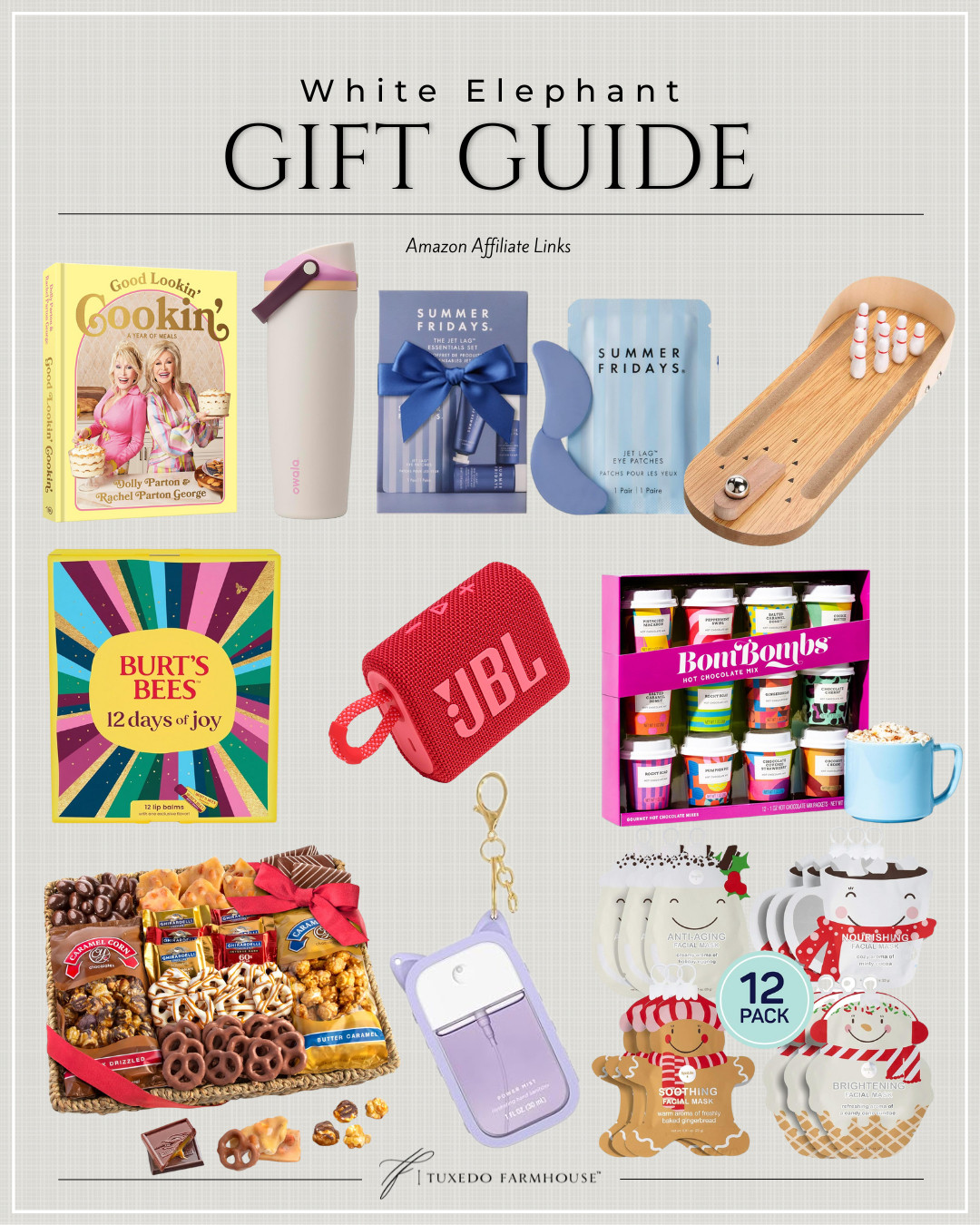 Amazon - White Elephant Gift Guide

Check out these festive gifts for your White Elephant party! From books to bluetooth speakers, these items will bring joy and laughter to your gathering.

 

 #LTKGiftGuide #LTKHoliday #LTKFindsUnder50