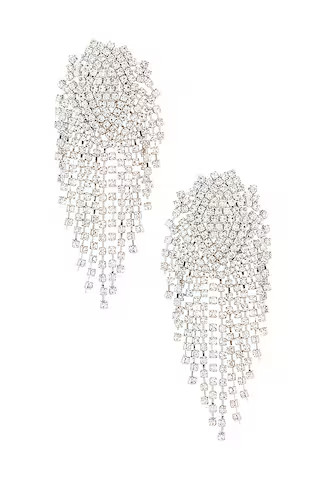 SHASHI Royal Queen Earring in Silver from Revolve.com | Revolve Clothing (Global)