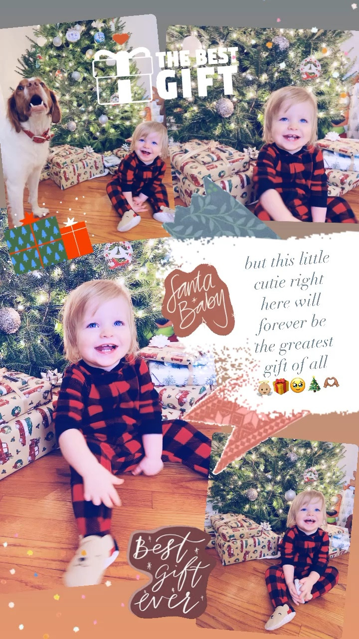but this little cutie right here will forever be the greatest gift of all 
👼🏼🎁🥹🎄🫶🏽

#LTKSeasonal #LTKHoliday #LTKbaby