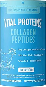 Vital Proteins Collagen Peptides Powder - Supports Hair, Nail, Skin, Bone & Joint Health, Unflavo... | Amazon (US)