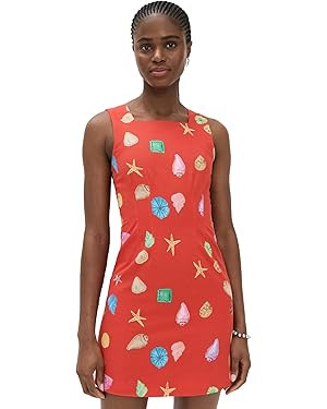 Women's Red Shell Ioana Mini Dress | Amazon (US)