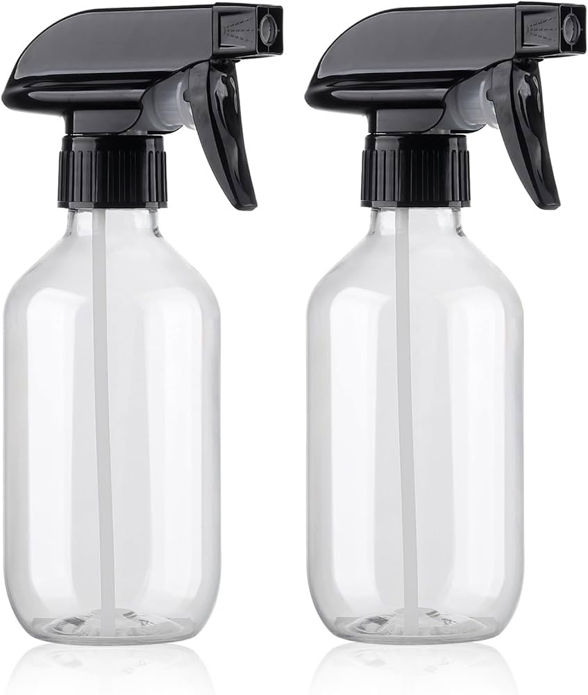Teyssor Spray Bottles Water Spray Bottle 2 Packs- BPA Free -10 oz/300 ml Plastic Refillable Conta... | Amazon (US)