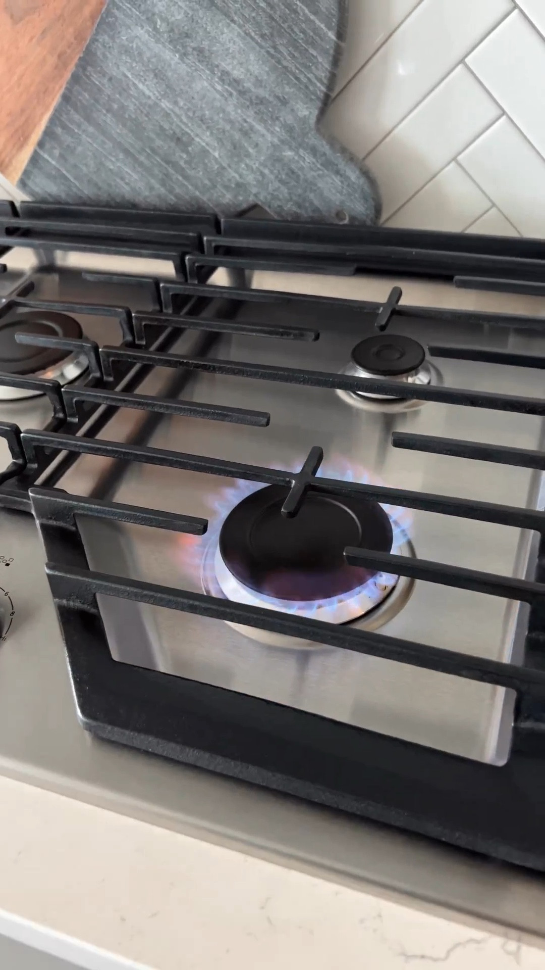 Get your cast iron grates looking new! ✨

Remove grimy buildup and discoloration with these three easy steps:

1. Soak grates in hot soapy water (I use dawn) (if your sink isn’t large enough, you can use a bathtub or large plastic tub)

2. Scrub with pumice stone/stick

3. Use a high heat oil (avocado, vegetable, canola) to “treat” your grates and shine them up!

#LTKhome #LTKunder50 #LTKfamily