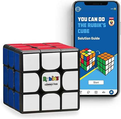 The Original Rubik’s Connected, Go from Beginner to Pro in No Time. 3x3 Smart Magnetic Intellig... | Amazon (US)