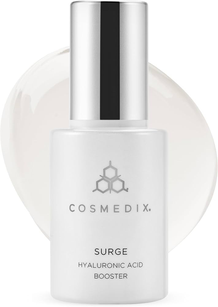 COSMEDIX Surge Hyaluronic Acid Booster for Face - Ultra Hydrating Face Serum with Vitamin C & Nia... | Amazon (US)
