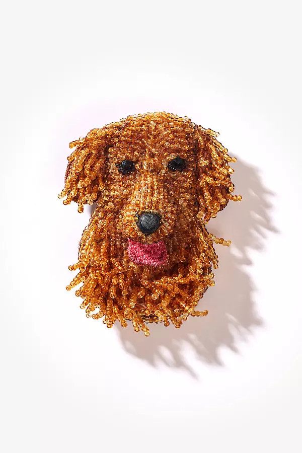 Golden Retriever Brooch | Anthropologie (US)