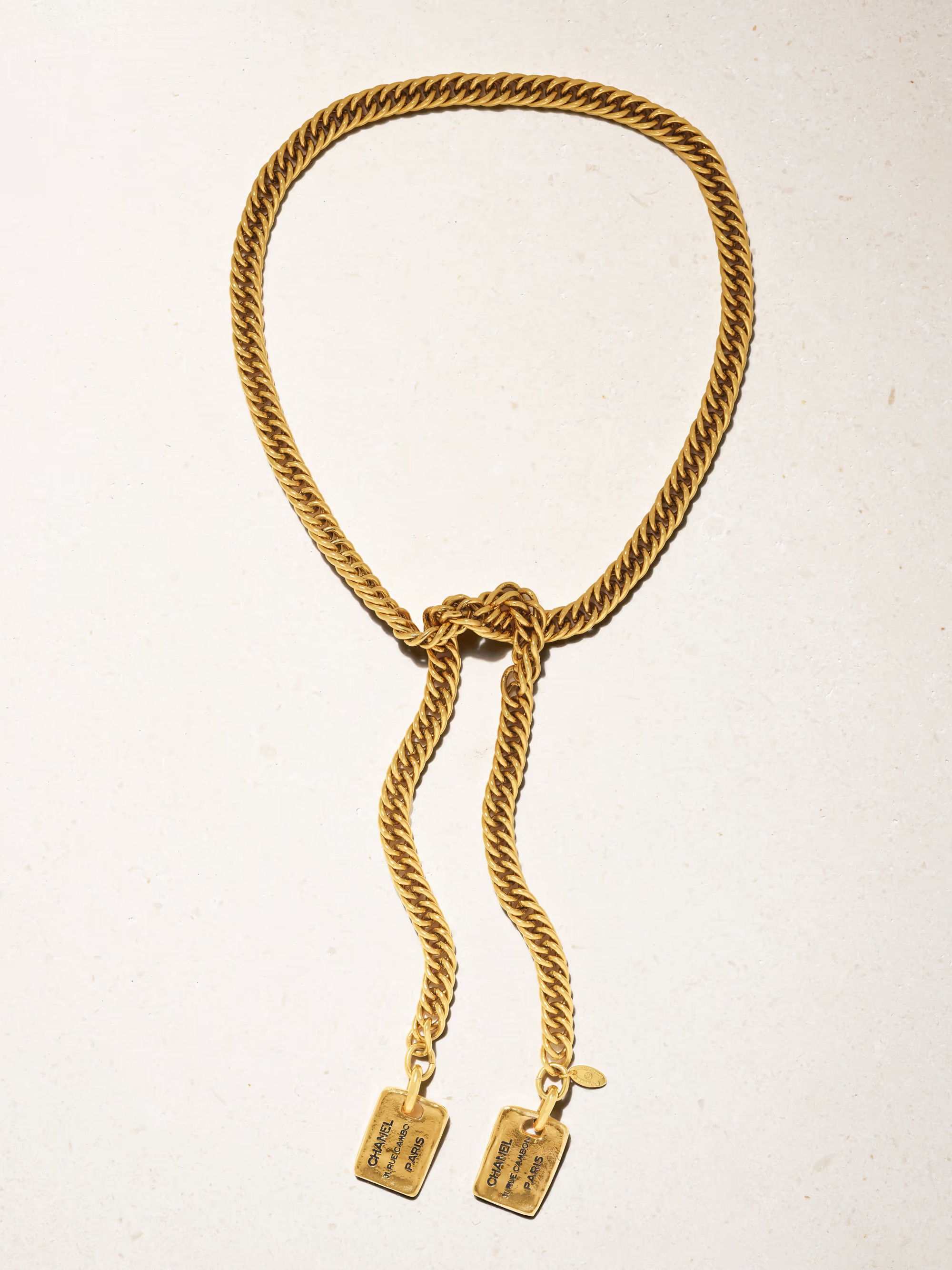 Gold-plated necklace | NET-A-PORTER (US)
