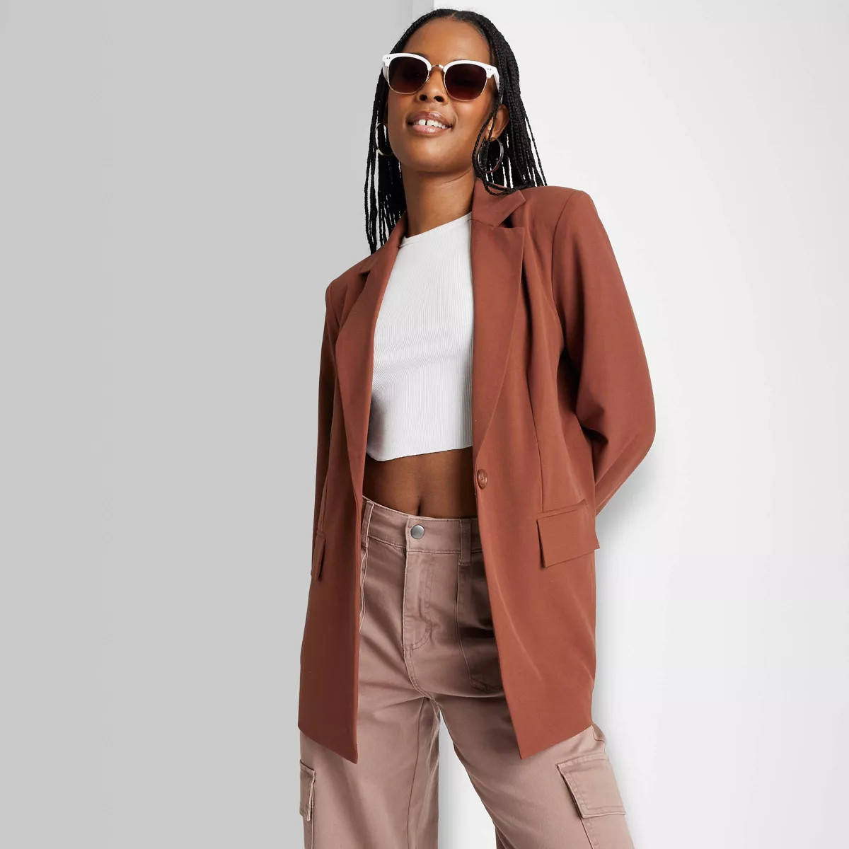 Women's Oversized Blazer - Wild Fable™ | Target