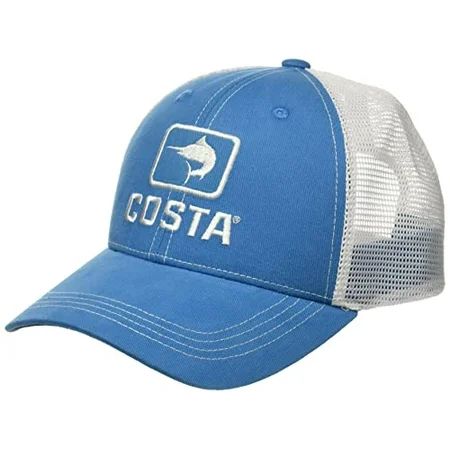 Costa Del Mar teen boys Trucker Hat Costa Blue + White One Size US | Walmart (US)