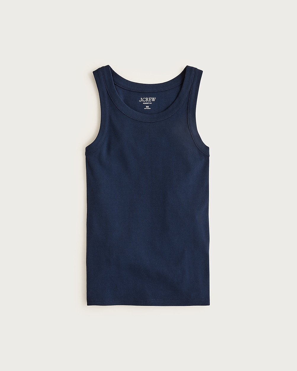 New perfect-fit high-neck tank top | J. Crew US