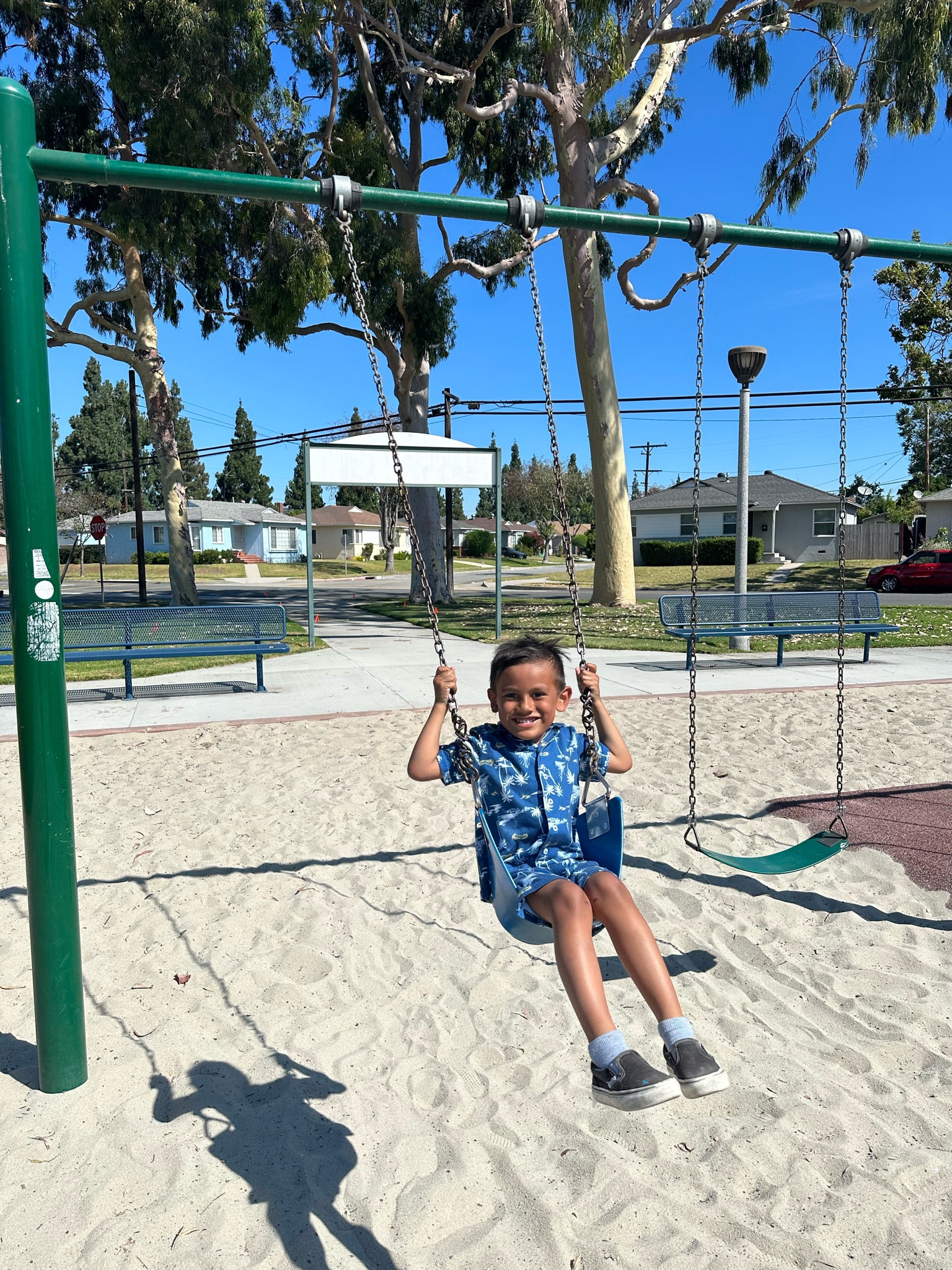 Park day 💙 love his matching set from Carters! Wearing a size 5T

#LTKkids #LTKfamily #LTKunder50