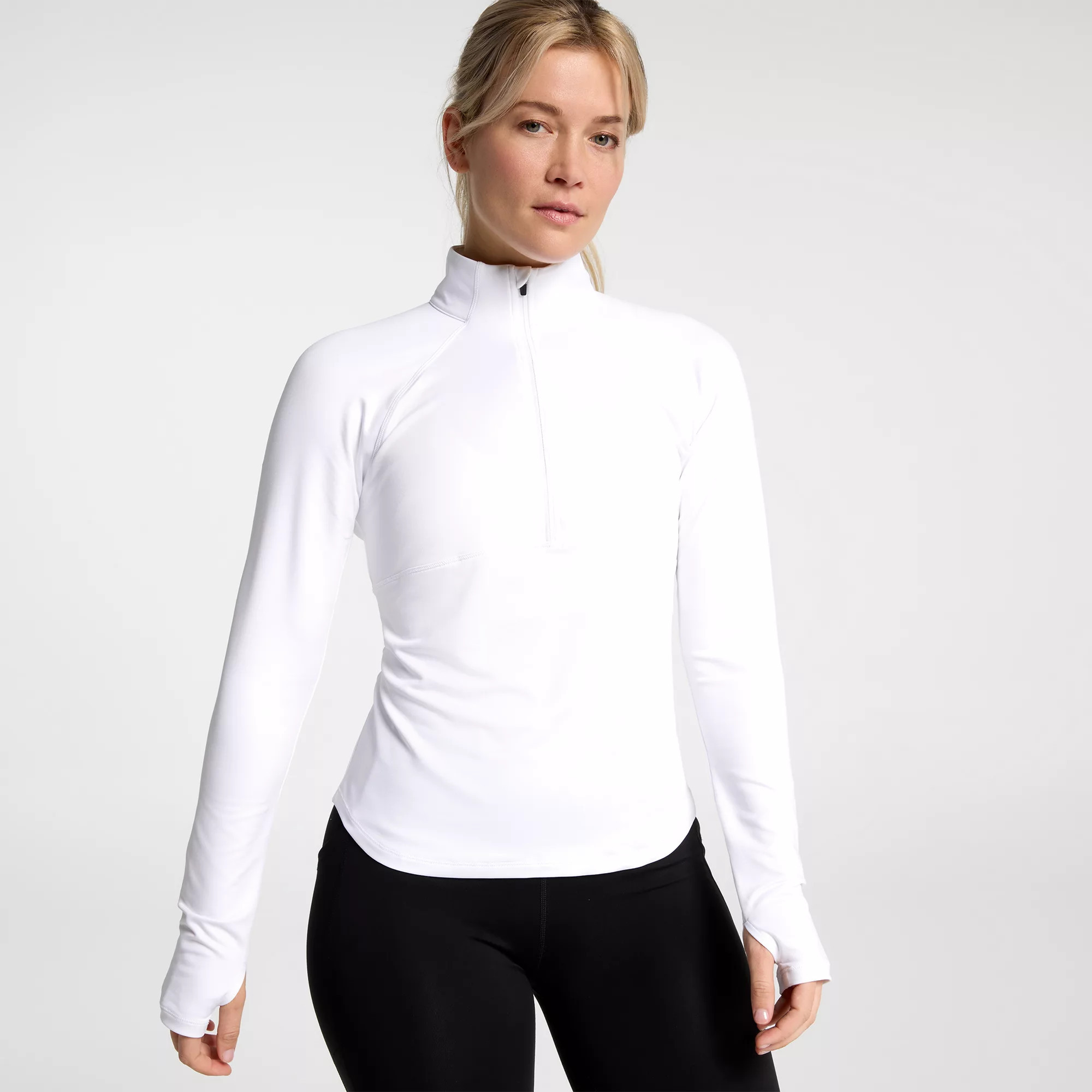 DSG Women's Movement 1/4 Zip, XXL, Pure White Heather | DICK'S Sporting Goods