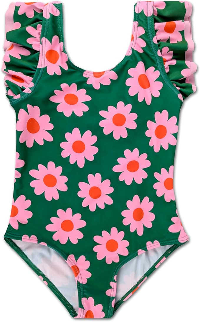 Portakal One Piece Swimsuit for Girls Cute Swimwear Bathing Suit Swimwear for 3-12 Years | Amazon (US)