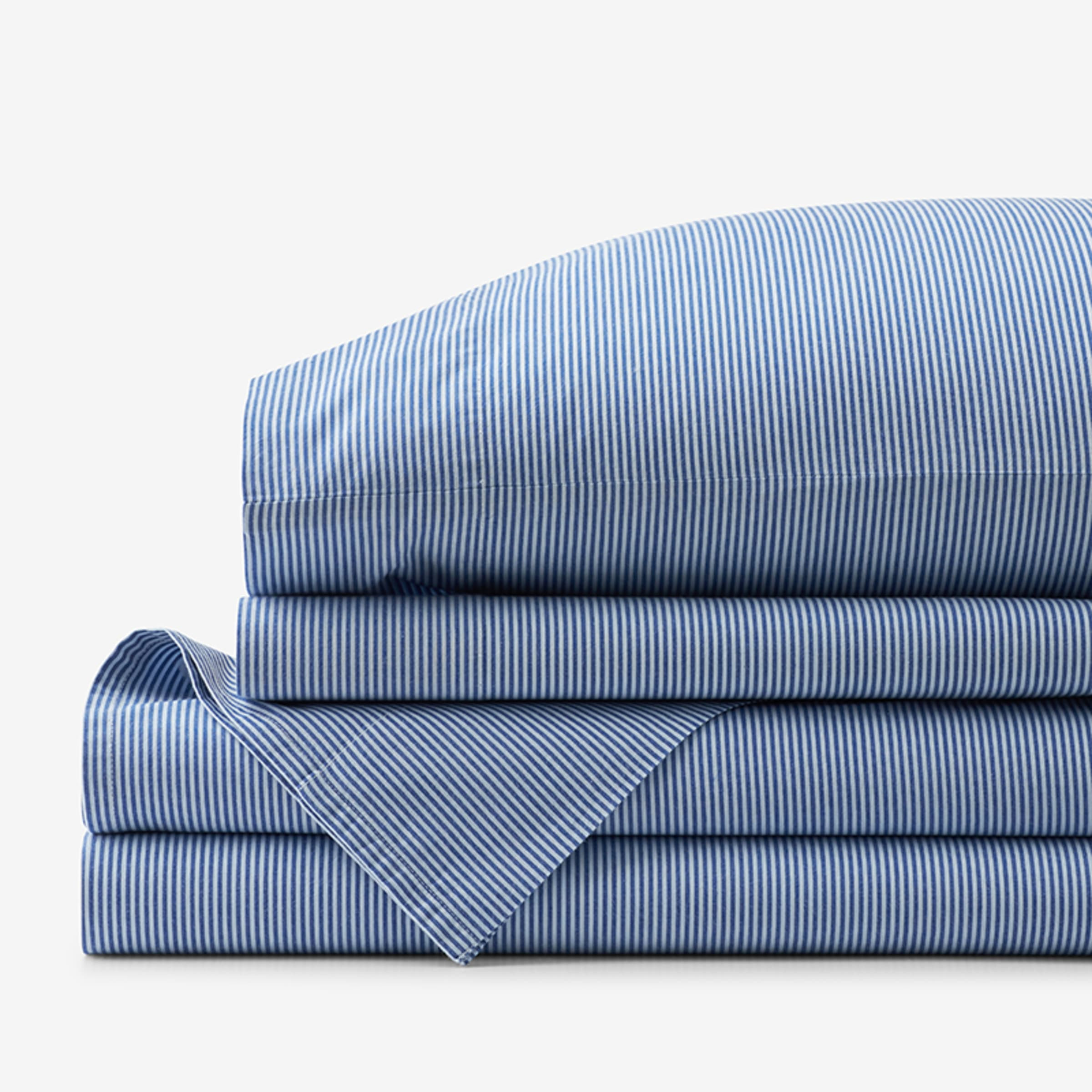 Company Organic Cotton™ Grayson Percale Sheet Set | The Company Store