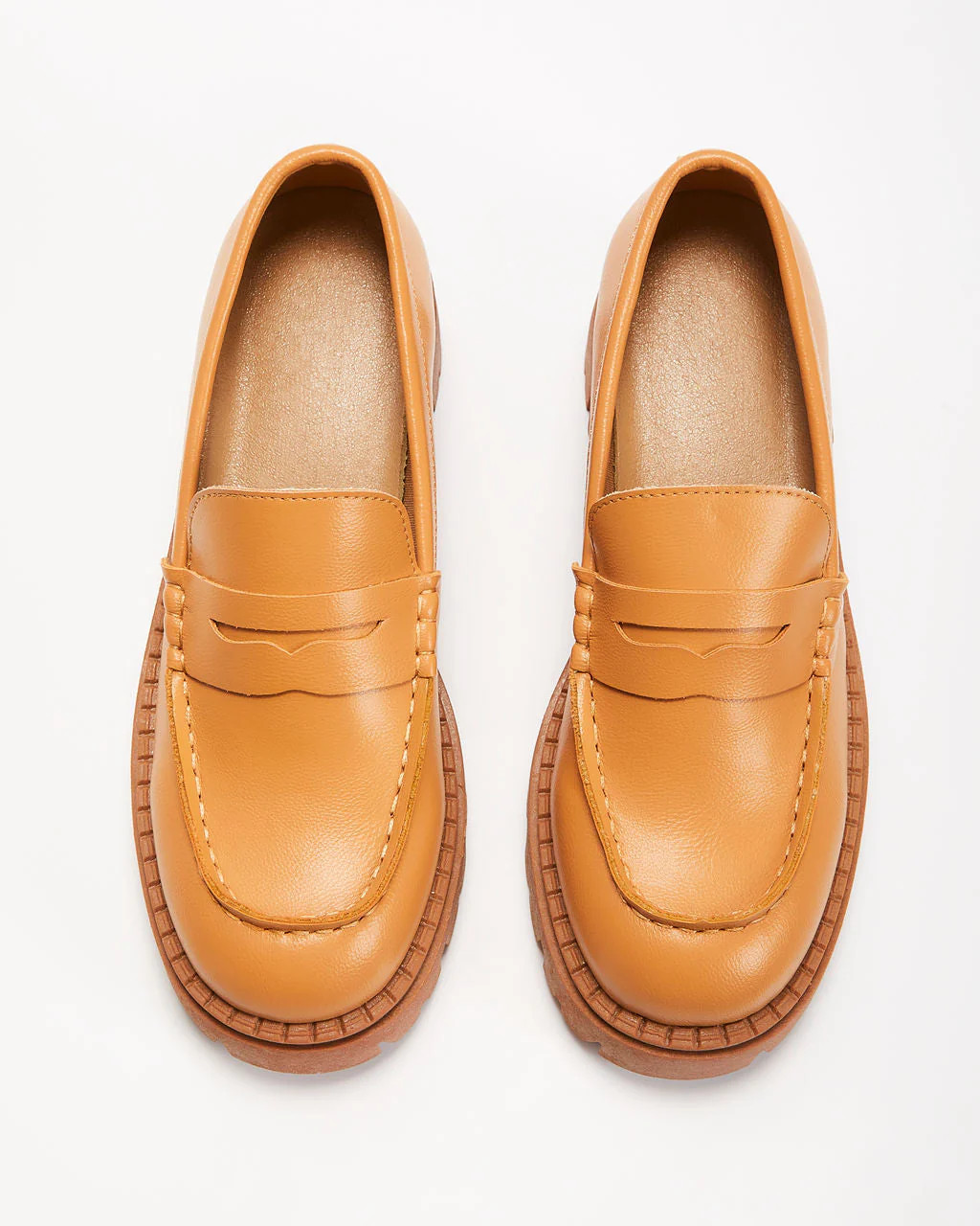 Kingsbury Chunky Faux Leather Loafers | VICI