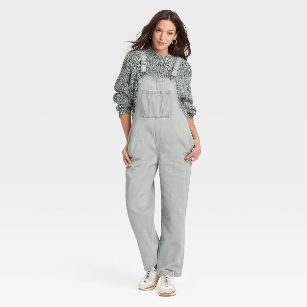 Women's Loose Fit Denim Overalls - Universal Thread™ | Target