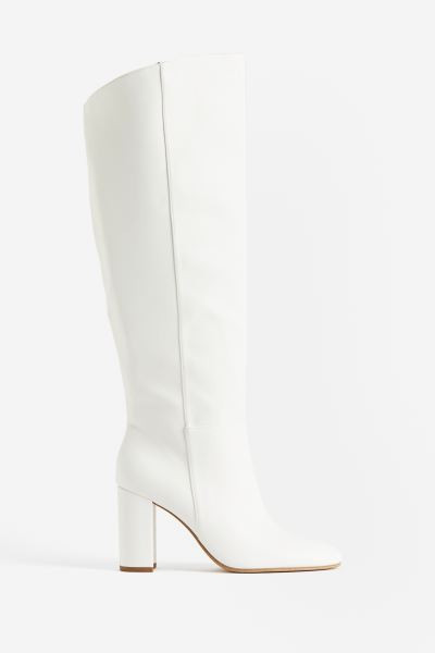 Knee-high Heeled Boots | H&M (US + CA)