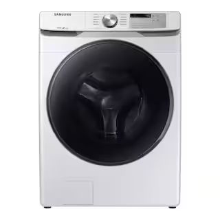 4.5 cu. ft. High-Efficiency Front Load Washer with Steam in White | The Home Depot