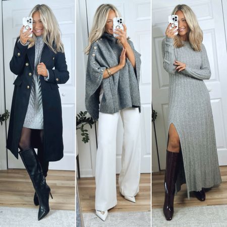 3 ways to style gray this winter! Use code “Nikki20” to save an additional 20% off the gray cape sweater!

*Note- I paid for the cape sweater myself but I am partnering with Karen Millen during the month so they kindly gave me a discount code to share with my followers. I do not earn any additional commissions from the discount code.