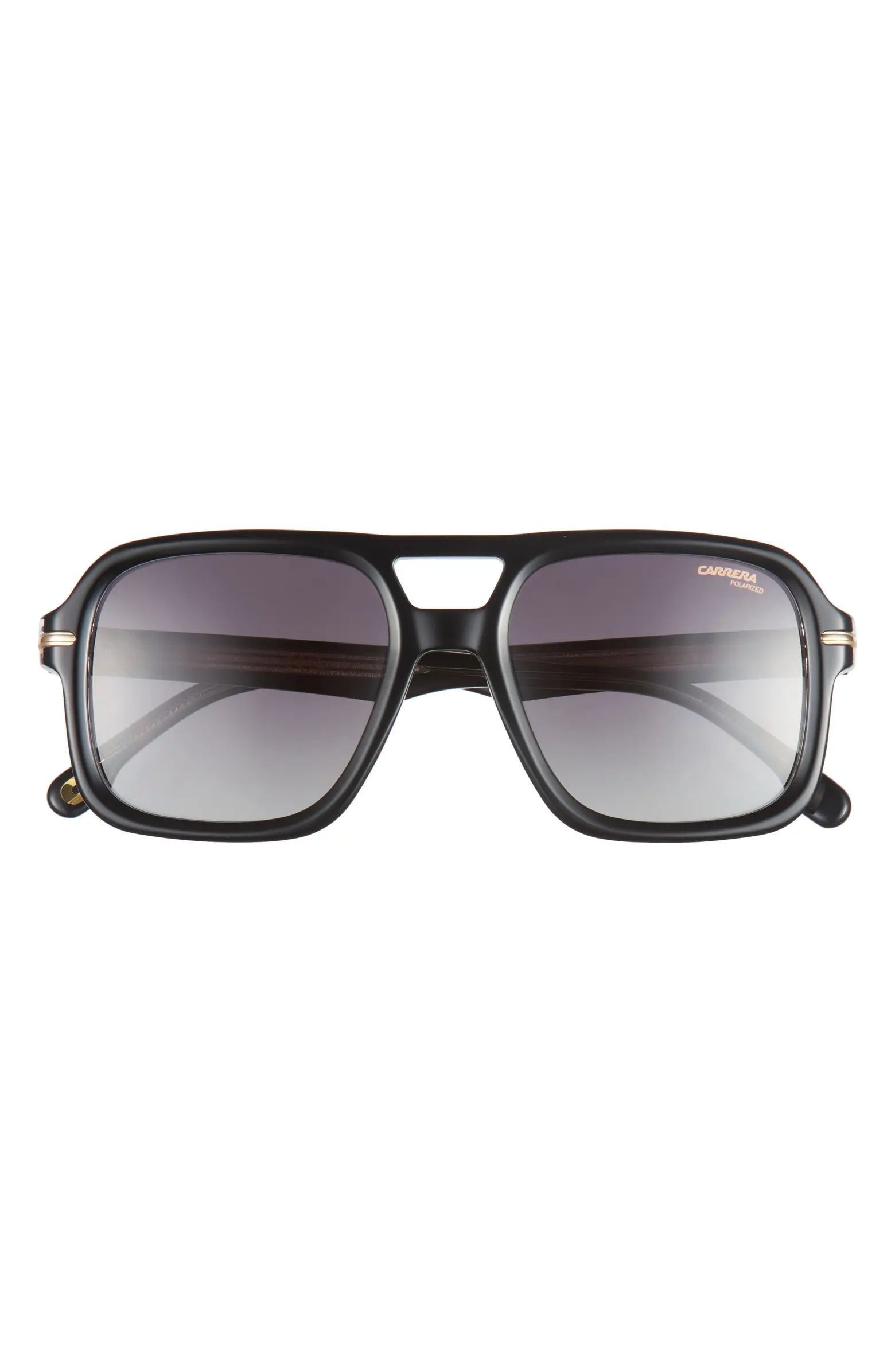 Carrera Eyewear 55mm Square Polarized Sunglasses | Nordstrom | Nordstrom