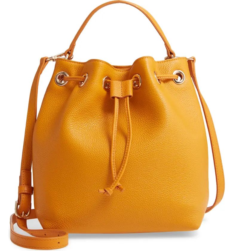 Delilah Leather Bucket Bag | Nordstrom