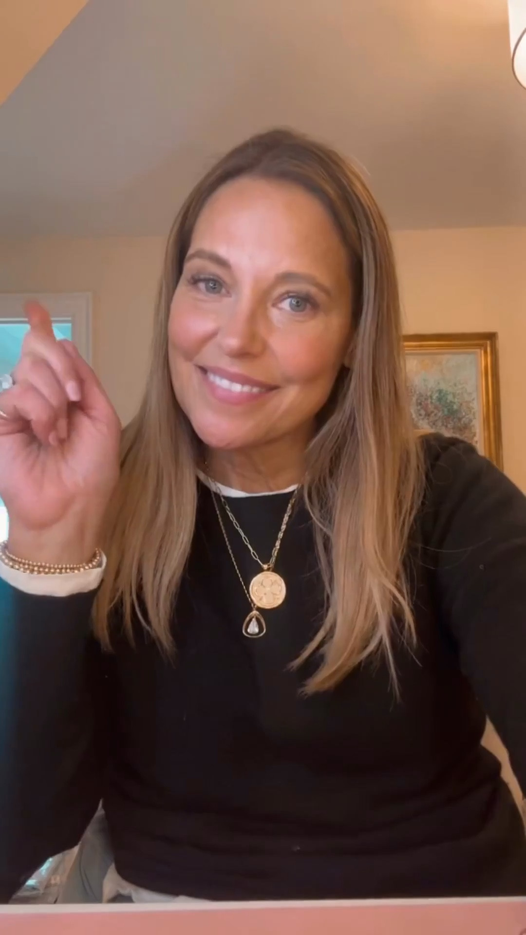 If you are looking for a go-to outfit here is mine! This black quince 100% cashmere sweater is perfect for a casual outfit paired with jeans and simple jewelry. The best part is that this sweater is $50.

#LTKMidsize #LTKSeasonal #LTKOver40