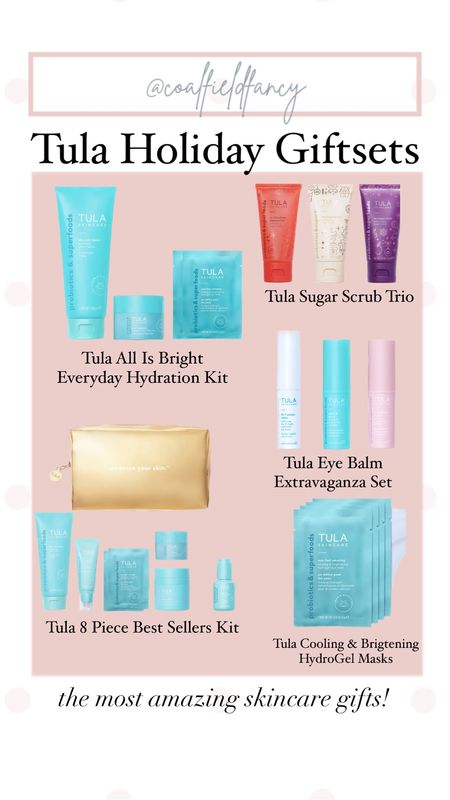 Tula holiday Skincare Giftsets


#LTKbeauty #LTKGiftGuide #LTKHoliday