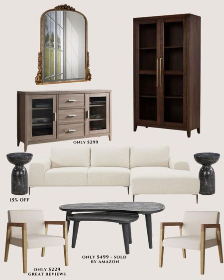 Modern living room furniture. Amazon home finds. 

#LTKsalealert #LTKhome