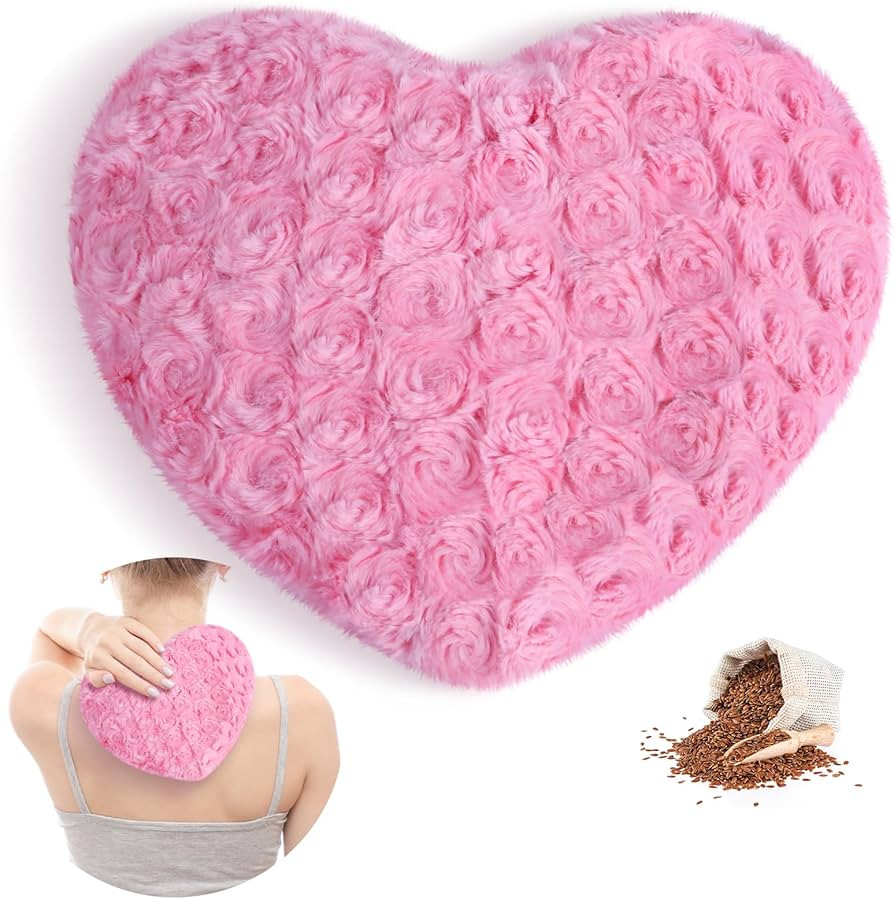 Atsuwell Microwave Heating Pad, Multipurpose Warm Moist Heat Pillow, Fluffy Microwavable Heat Pad... | Amazon (US)