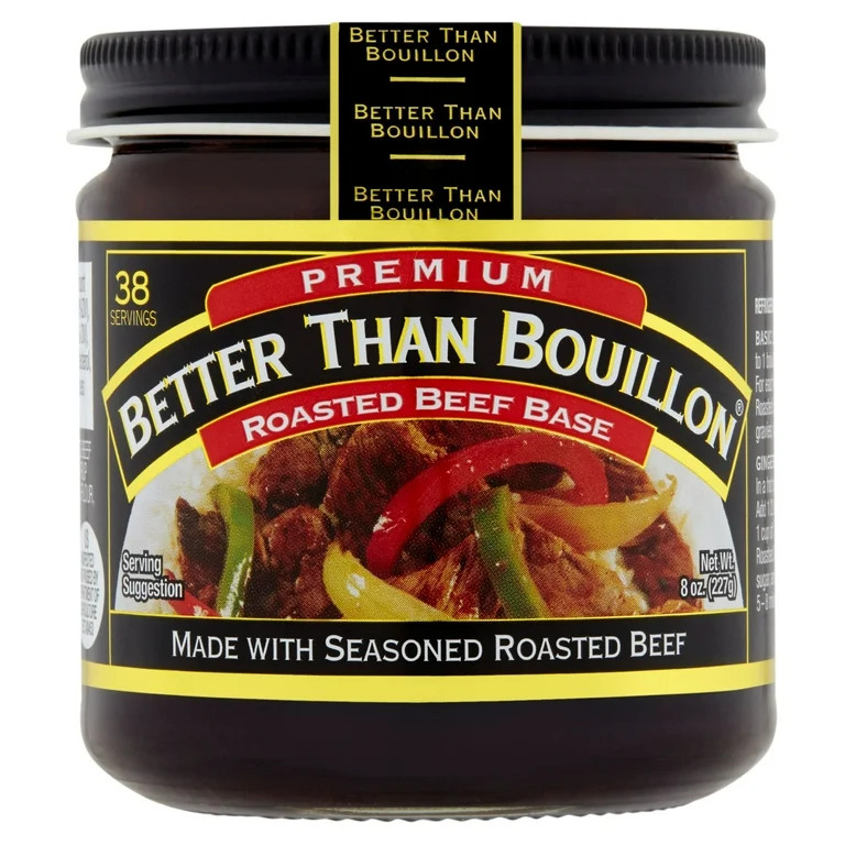 Better Than Bouillon Premium Roasted Beef Base, Shelf-Stable, 8 oz Jar - Walmart.com | Walmart (US)