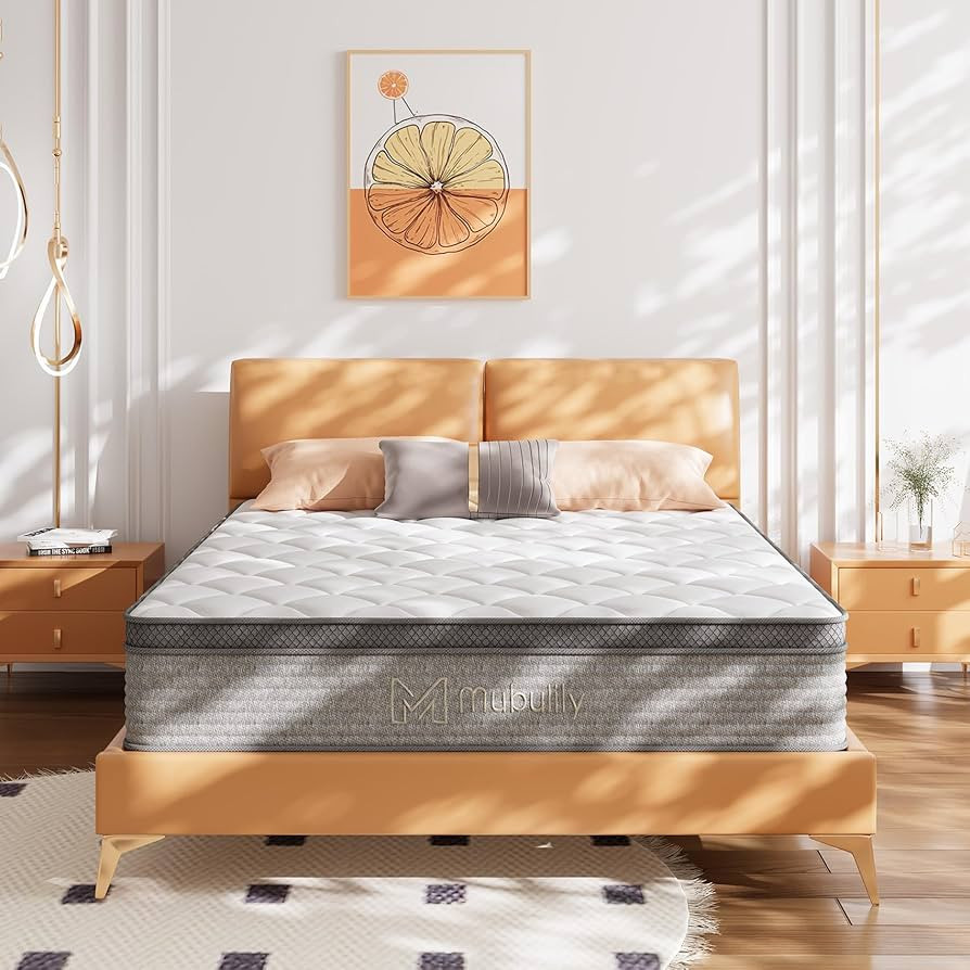 Queen Mattress,10 Inch Gel Memory Foam and Innerspring Hybrid Mattress in a Box with Individual P... | Amazon (US)