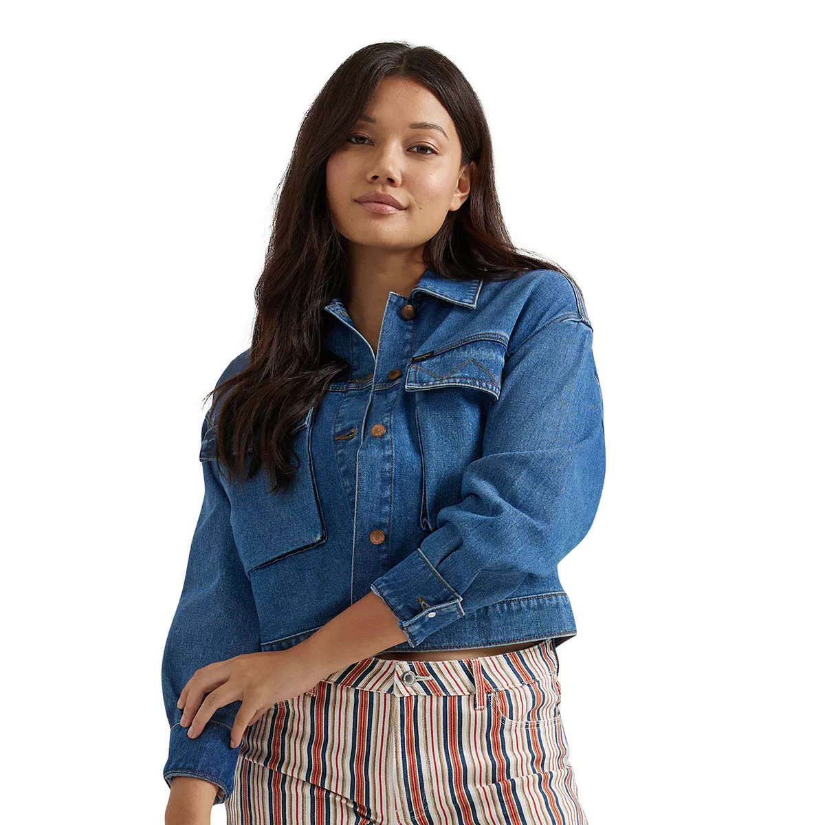 Women's Wrangler Cropped Utility Jacket | Kohl's