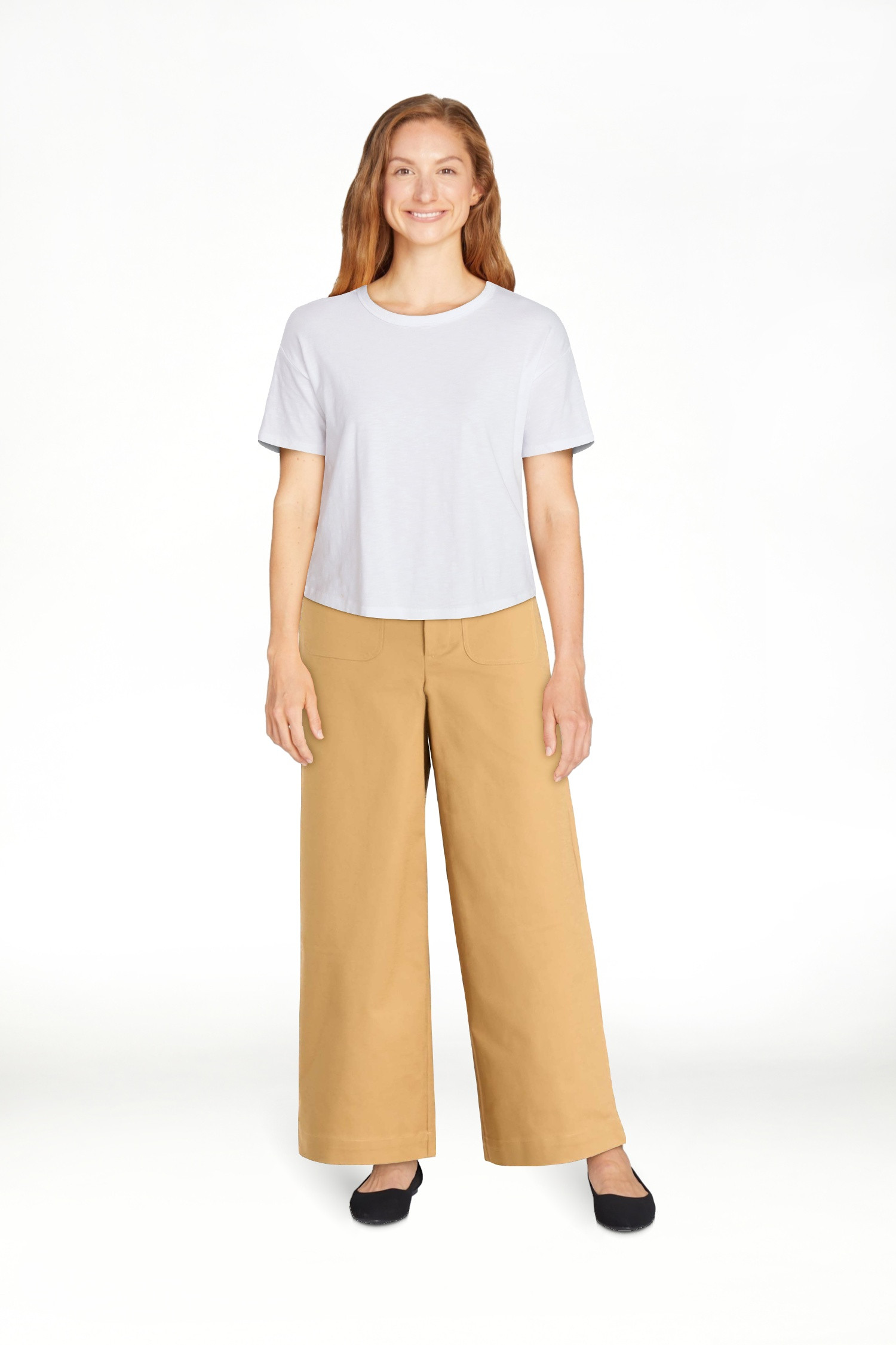 Time and Tru Women's Boxy Slub Tee with Short Sleeves, Sizes XS-XXXL | Walmart (US)