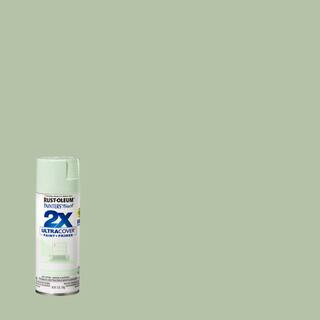 Rust-Oleum Painter's Touch 2X 12 oz. Gloss Modern Mint General Purpose Spray Paint-334056 - The H... | The Home Depot
