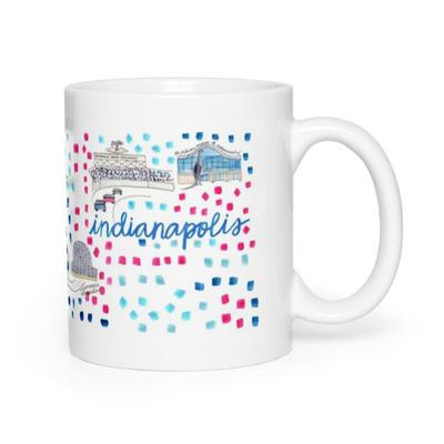 Evelyn Henson Map Mug - Indianapolis | Dress & Dwell