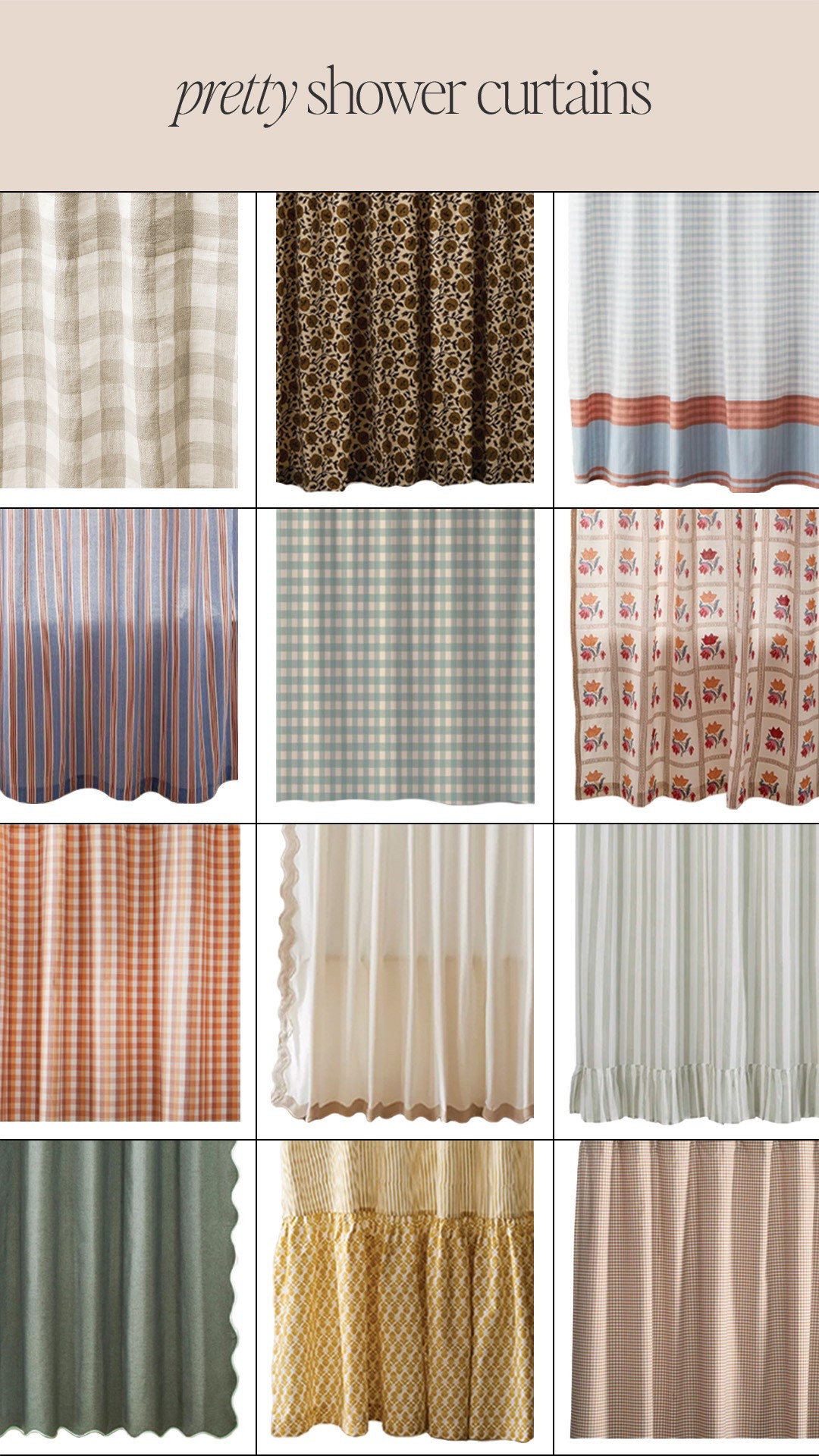 pretty shower curtains!

#LTKHome