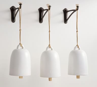 Ceramic Bells Wall Art | Pottery Barn (US)