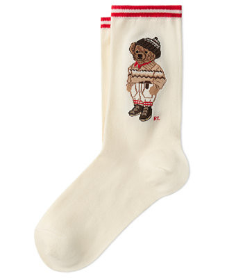 Polo Ralph Lauren Women's Colorado Bear Socks - Macy's | Macy's
