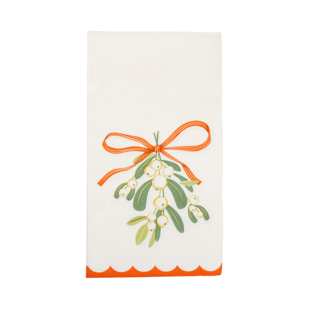 Mistletoe Guest Napkin | My Mind's Eye