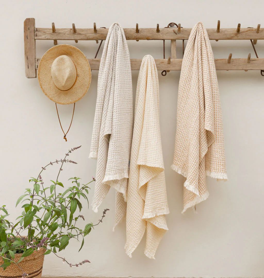 Hudson Waffle Towel | Amber Interiors