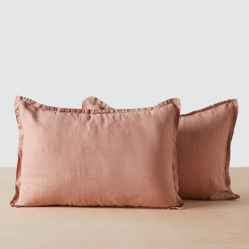 Stonewashed Linen Shams | The Citizenry