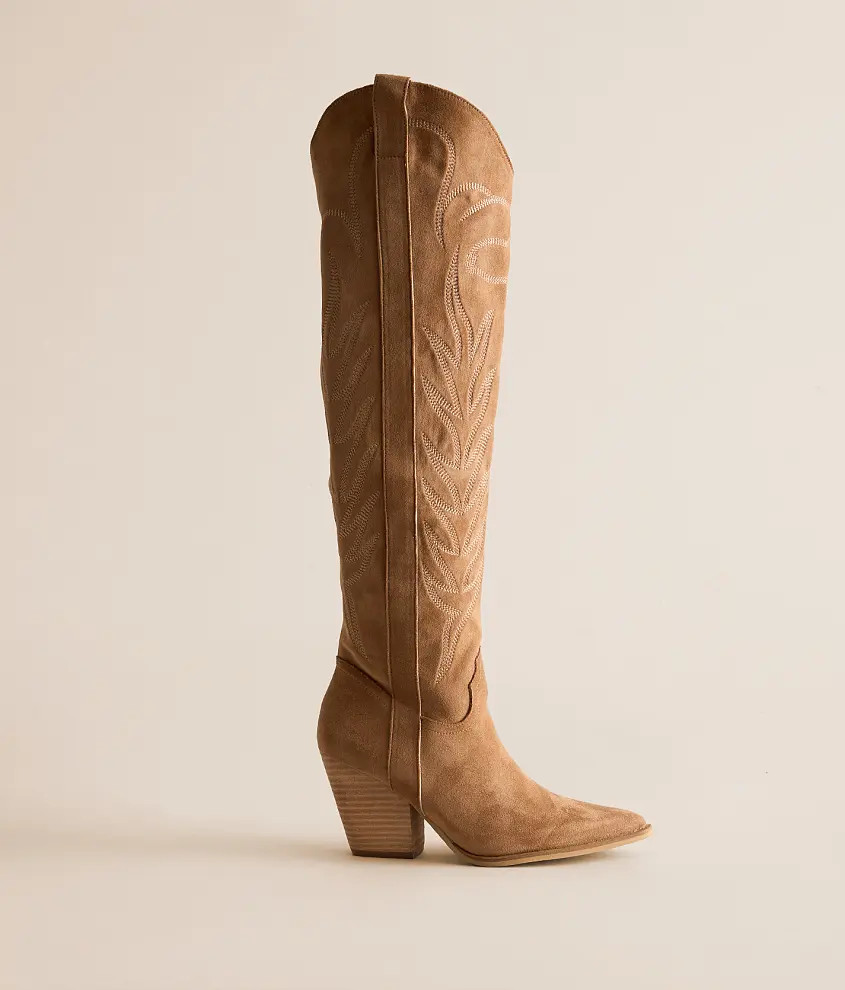 Celina Tall Western Boot | Buckle