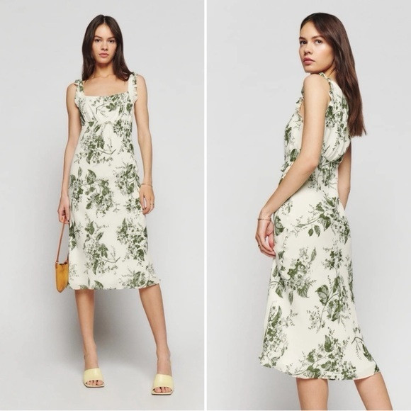 Reformation Leni Floral Print Dress | Poshmark