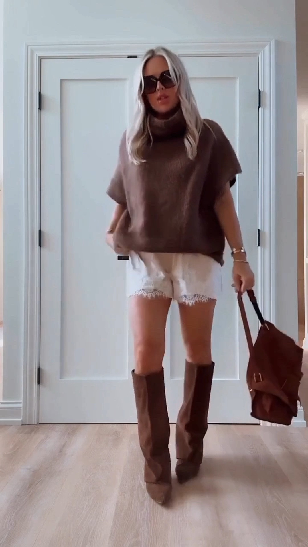 Loving these viral Amazon finds!
Sweater: small
Shorts: medium but small works too 
Boots: TTS & on sale! 💥


Sweater. Lace shorts. Amazon fashion. Viral outfit. Fall style.

#LTKSaleAlert #LTKootd